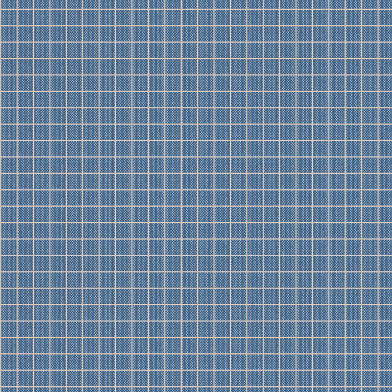TIlda Creating Memories - Plaid Blue (Woven)