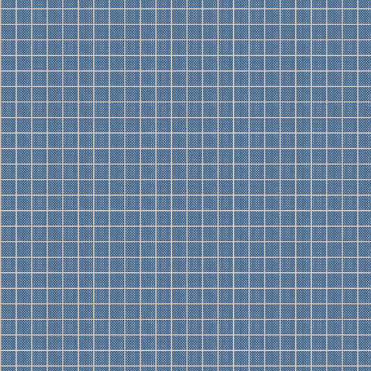 TIlda Creating Memories - Plaid Blue (Woven)