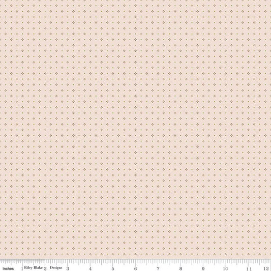 Farmer's Daughter - Claico Background Maple - Lori Holt - Riley Blake