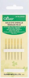 Clover Gold Eye Chenille Needles