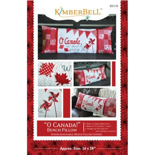 O' Canada! Bench Pillow (Sewing Version)