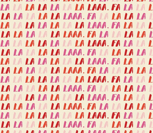 Fa La La La - Christmas in the City - Art Gallery Fabrics