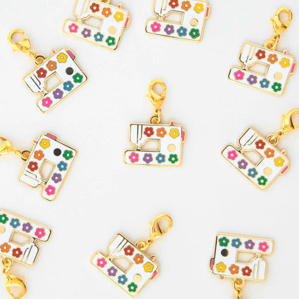 Sewing Machine - Zipper Charm  - Sarah Hearts