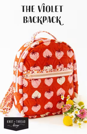 The Violet Backpack - Knot and Thread