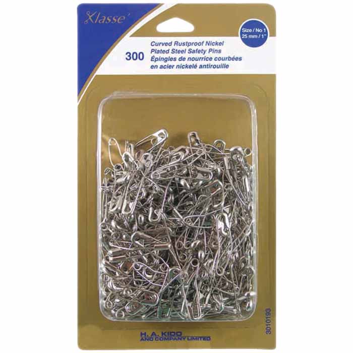Curved Safety Pins - Klassé