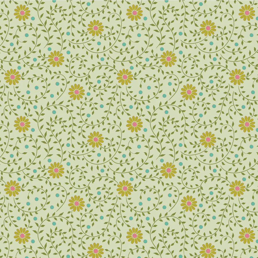 Tilda Sanctuary - Daisydream Pistachio