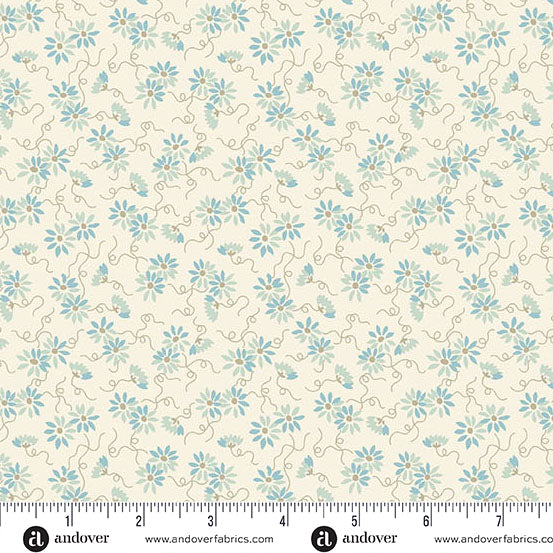 Sewing Bird - Daisy Chain - Nimbus