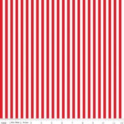 1/4" Stripe - Red