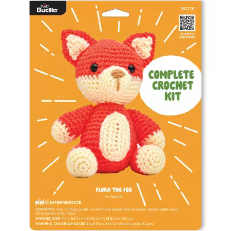 Flora the Fox - Amigurumi Crochet Kit