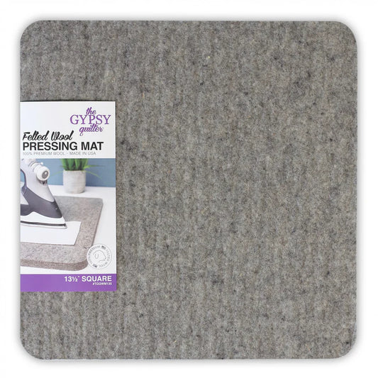 Wool Pressing Mat 13.5 x13.5" - Gypsy Quilter