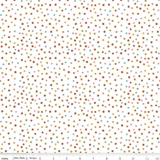 Dots in Cloud - Thimbelina & the Sewing Fairies - Riley Blake