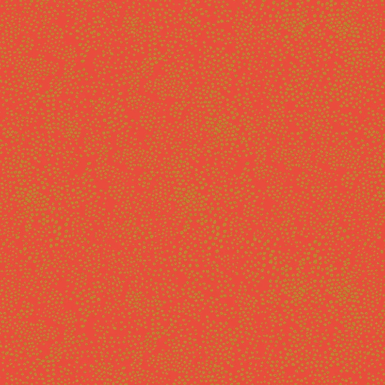 Menagerie Champagne in Red Metallic - Holiday Classics - Rifle Paper Collection