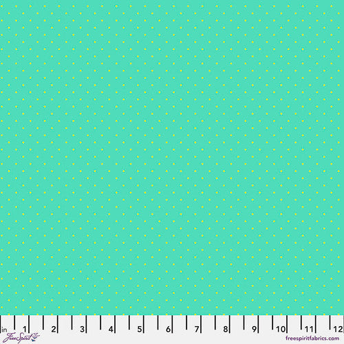 Tula's True Colors - Tiny Dots - Peacock