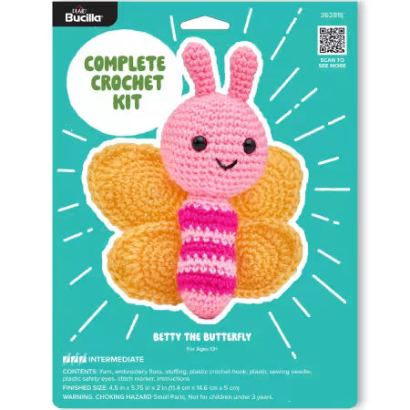 Betty the Butterfly - Amigurumi Crochet Kit