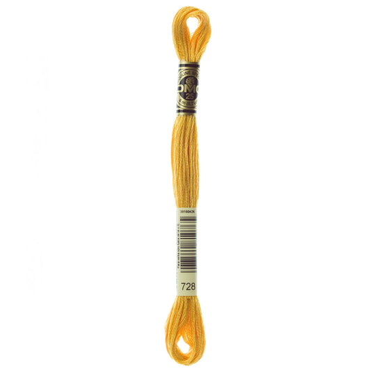 DMC Floss - 728 -Topaz