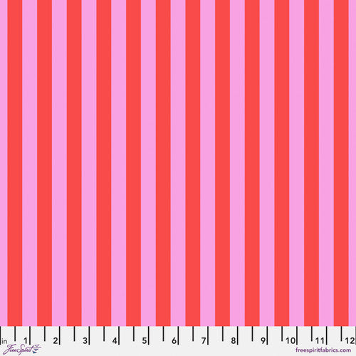 Tula's True Colors - Tent Stripes - Poppy