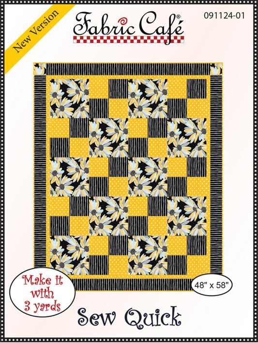 Sew Quilt Pattern by Fabric Cafe