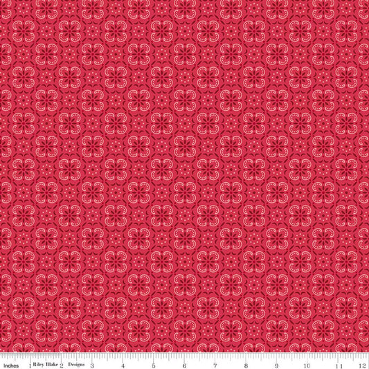 Farmer's Daughter - Bandana Tea Rose - Lori Holt