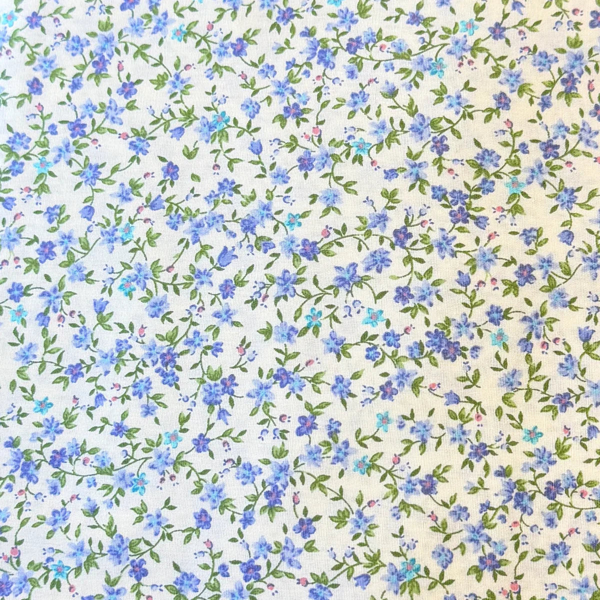 Floral Vine in Blue - Sevenberry