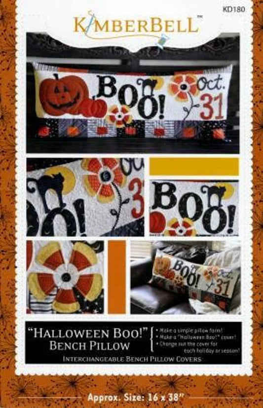 Halloween Boo! Bench Pillow (Sewing Version)