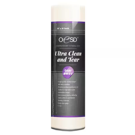 OESD Ultra Clean and Tear White 10" x 10 Yards