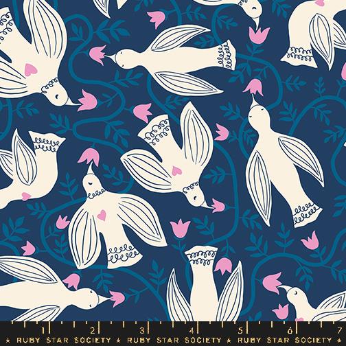 Bluebell - End Paper by Jen Hewett - Ruby Star Society