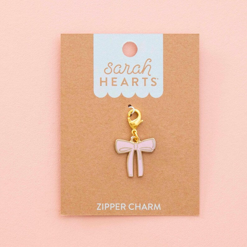 Bow - Zipper Charm - Sarah Hearts