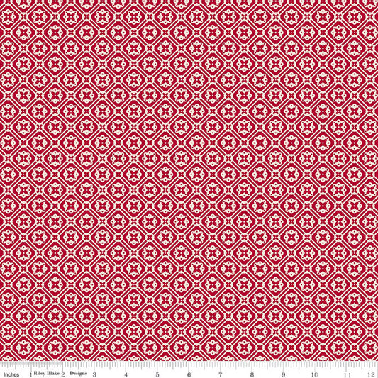 Doily Jazzberry - Farmer's Daughter - Doily Jazzberry - Lori Holt - Riley Blake