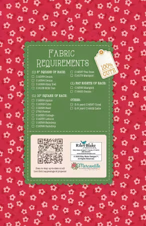 Mercantile Quilt Seeds - Tea & Notions - Lori Holt Bee in my Bonnet