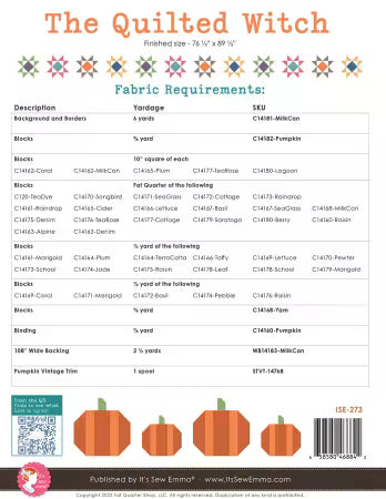 The Quilted Witch Pattern - Lori Holt