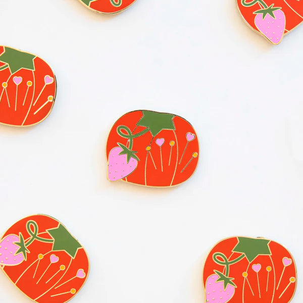 Tomato Pin Cusion - Needle Minder - Sarah Hearts