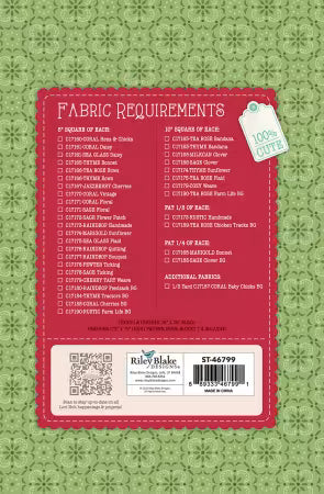 Farmer's Daughter Quilt Seeds - Autumn Barn - Lori Holt