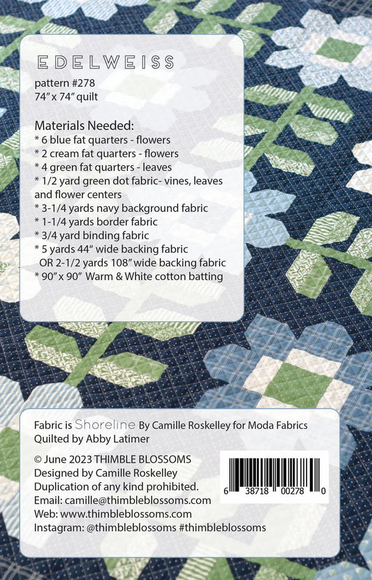 Edelweiss Quilt Pattern