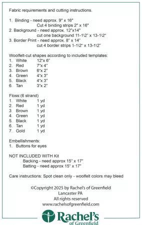 Snowman Wall Hanging Kit