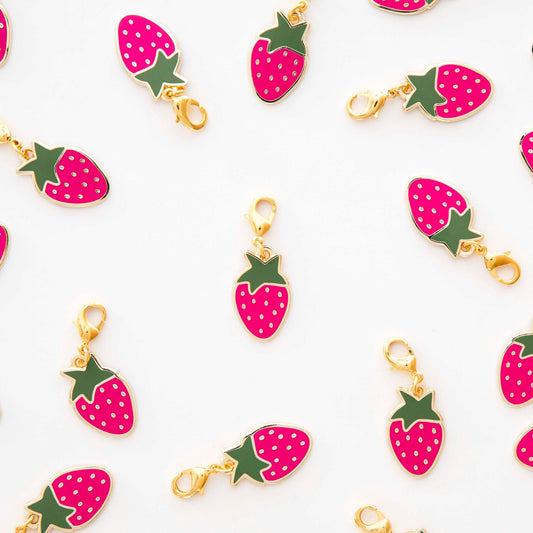 Strawberry - Zipper Charm - Sarah Hearts