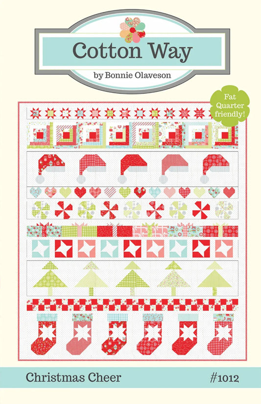 Christmas Cheer Quilt Pattern by Cotton Way