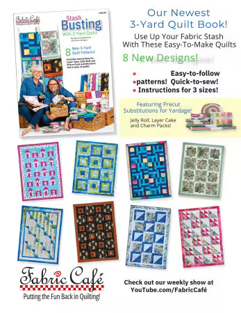 Stash Busting with 3 Yard Quilts - Fabric Cafè