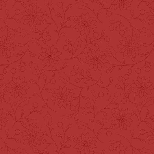 Make it Merry - Dotted Floral Red