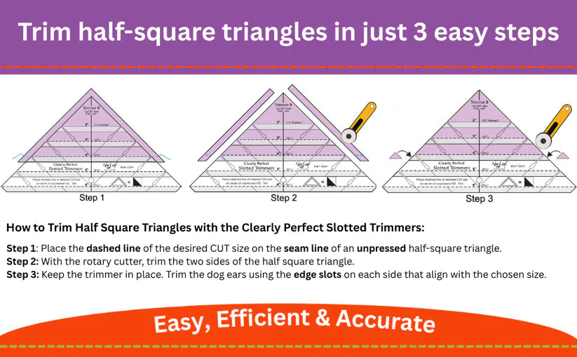 Clearly Perfect Slotted Trimmers