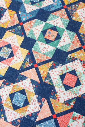 Jim Dandy Quilt  Pattern - Crystal Manning