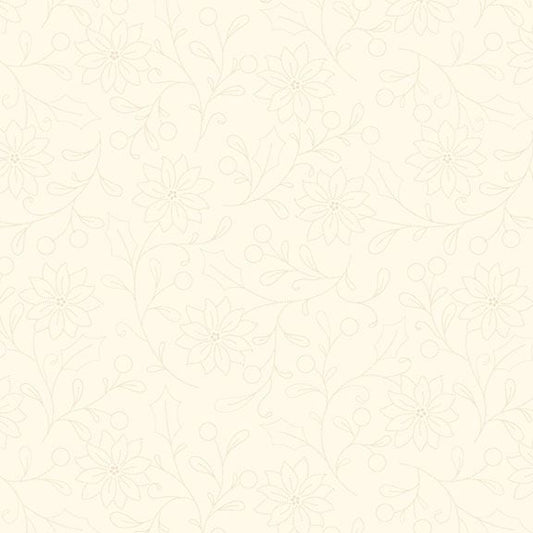 Make it Merry - Dotted Floral Cream