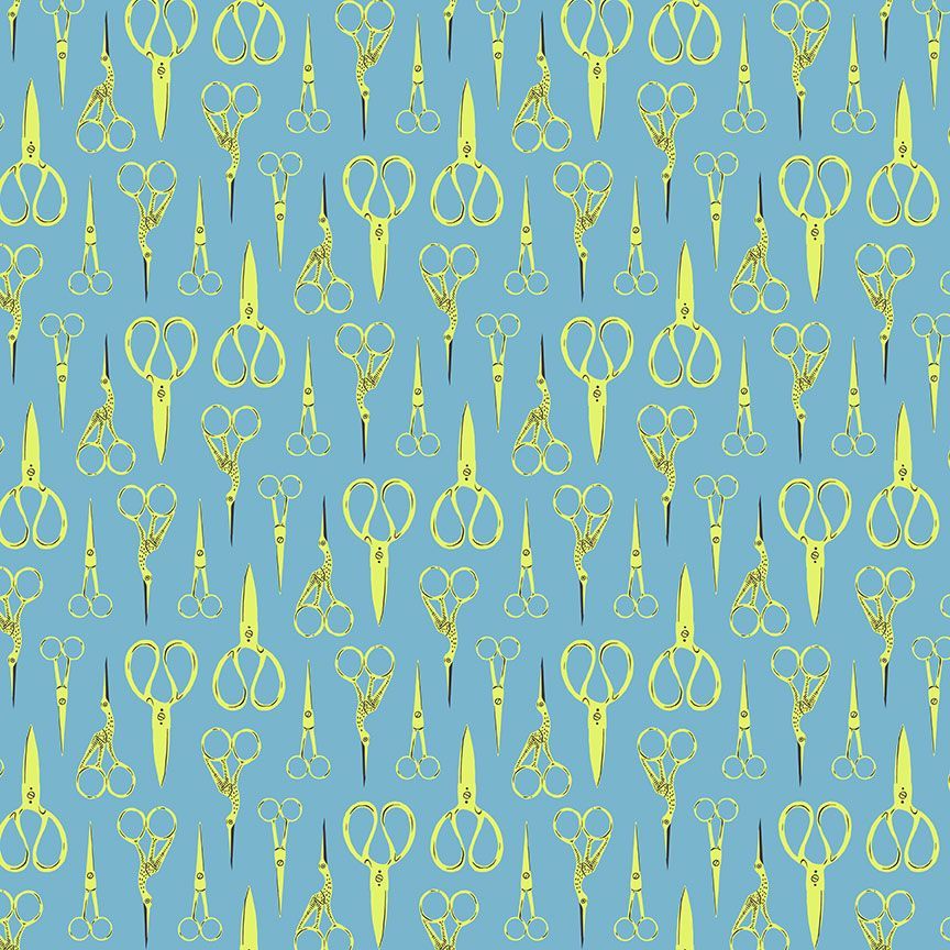 Dear Stella - Crane Scissors - Stitch & Glow