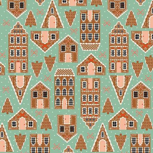Holly Jolly - Gingerbread Houses