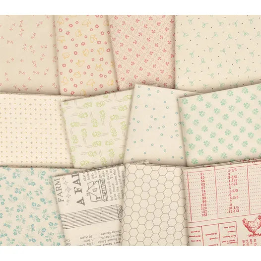 Farmer's Daughter Background Fat Quarter Bundle