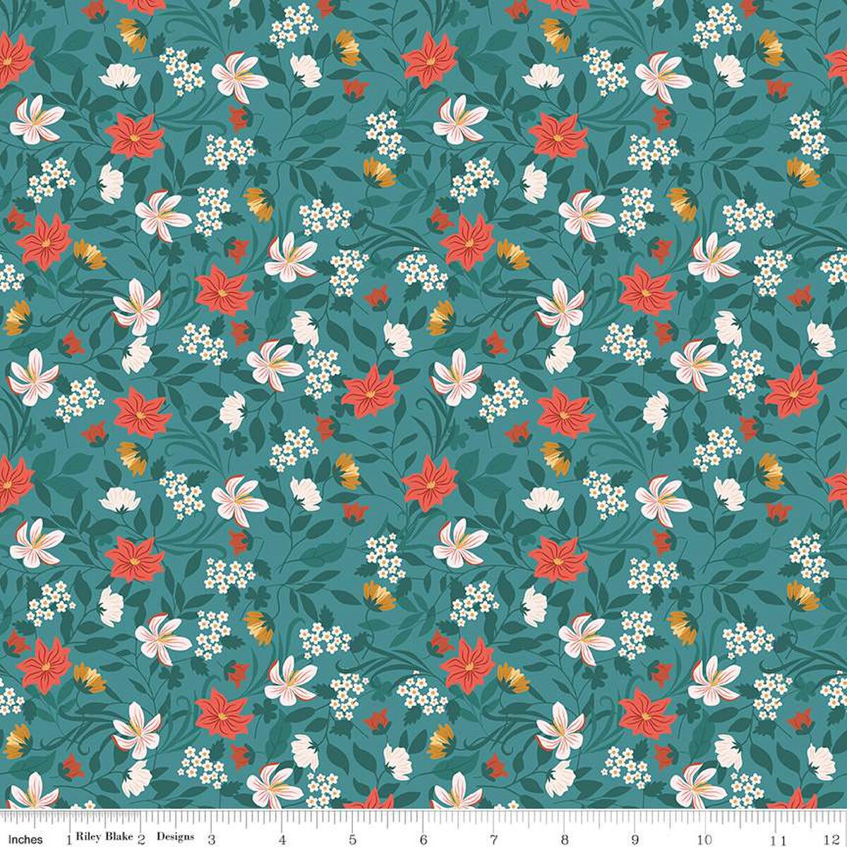 Garden Rain - Thimbelina & the Sewing Fairies - Riley Blake