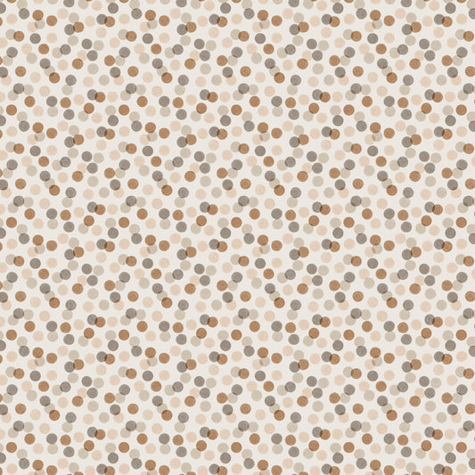 Seeing Spots Cream  -Pawsitively Adorable - Camelot Fabrics