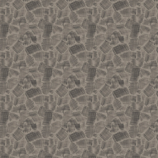 Grey Textured Cross Hatched - Pawsitively Adorable - Camelot Fabrics