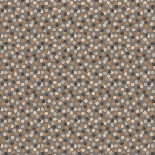 Seeing Spots Grey - Pawsitively Adorable - Camelot Fabrics