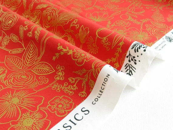 Colette Red Metalic - Holiday Classics - Rifle Paper Collection