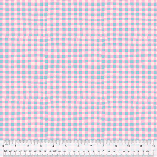 Windham Fabrics - Country Mouse - Checkers Lilac